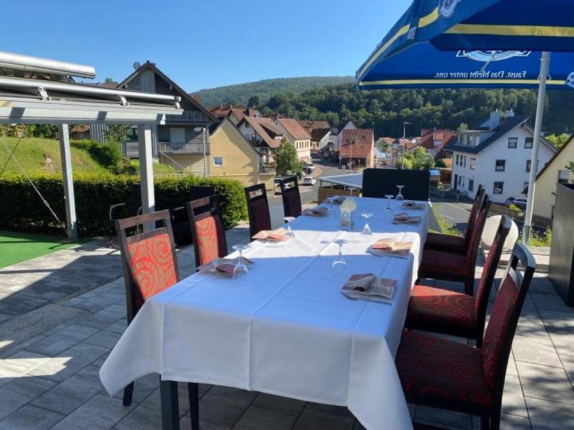 Hotel Cafe Gaestehaus Stefanie Partenstein Zewnętrze zdjęcie